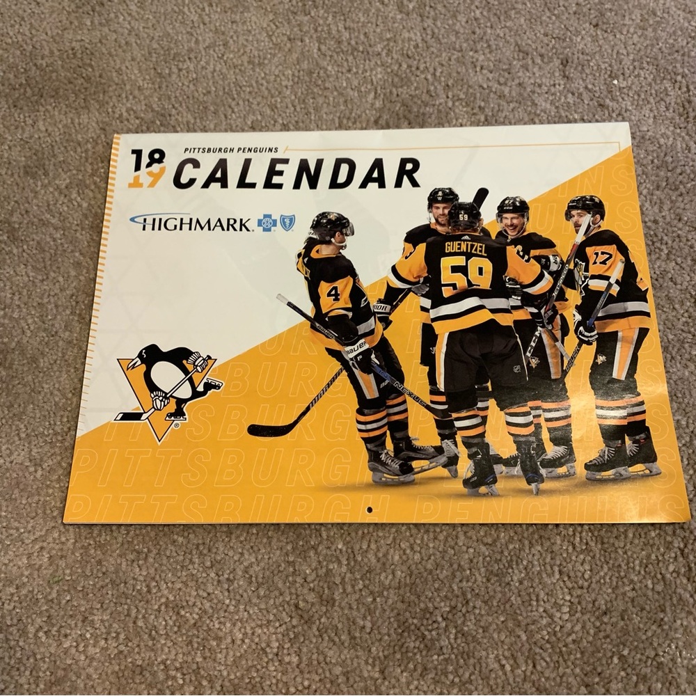 Pittsburgh Penguins 2018-19 Calendar